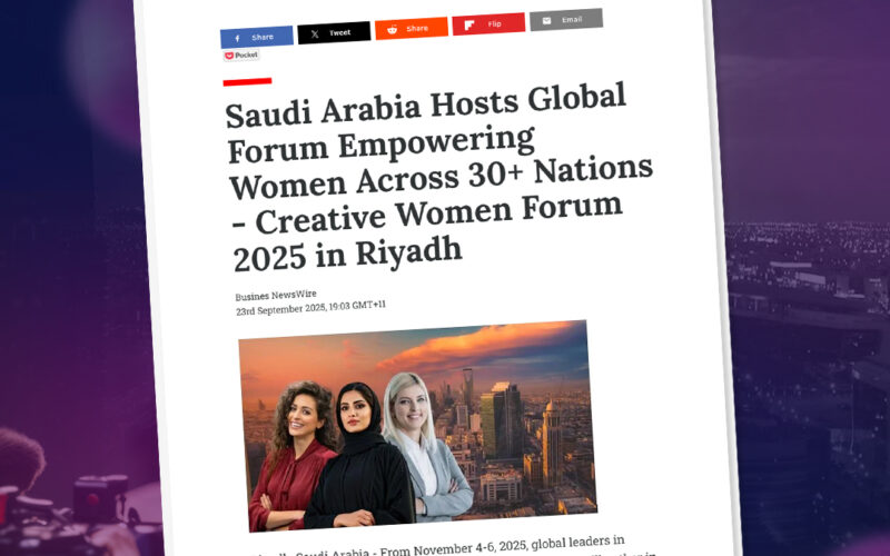 Saudi Arabia Hosts Global Forum Empowering Women