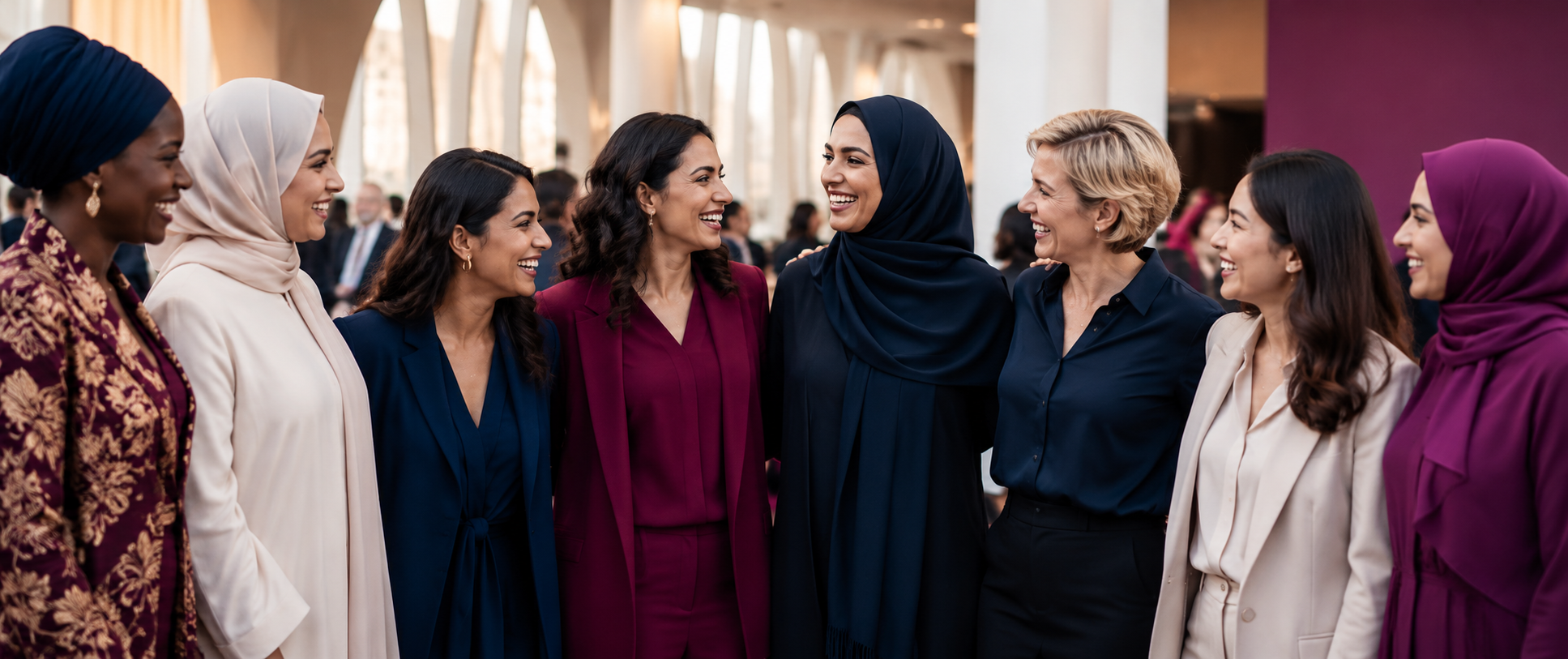 Join a diverse, multi-cultural community of professionals championing women's leadership.